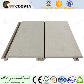 Anti-uv exterior wall wpc panel wooden cladding